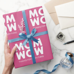 Mama, Wow! Geschenkpapier