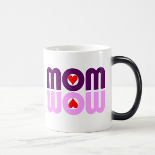 MAMA wow Herz-Reflexions-Kaffee-Tasse Verwandlungstasse