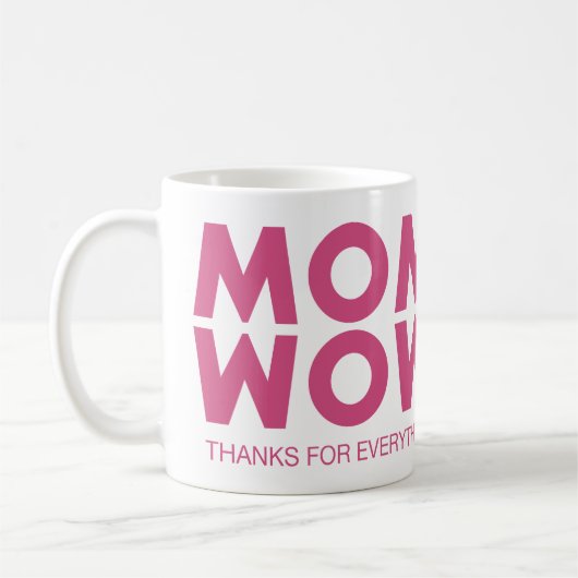 Mama, Wow! Kaffeetasse (Links)