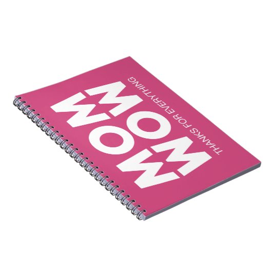 Mama, Wow! Notizblock (Rechte Seite)