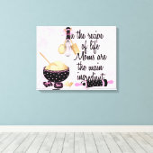Mama Wrapped Canvas Leinwanddruck (Insitu (Holzboden))