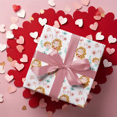 Mama Wrapping Paper Flat Sheet Set 3 Geschenkpapier Set