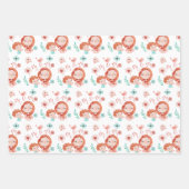 Mama Wrapping Paper Flat Sheet Set 3 Geschenkpapier Set (Vorderseite)