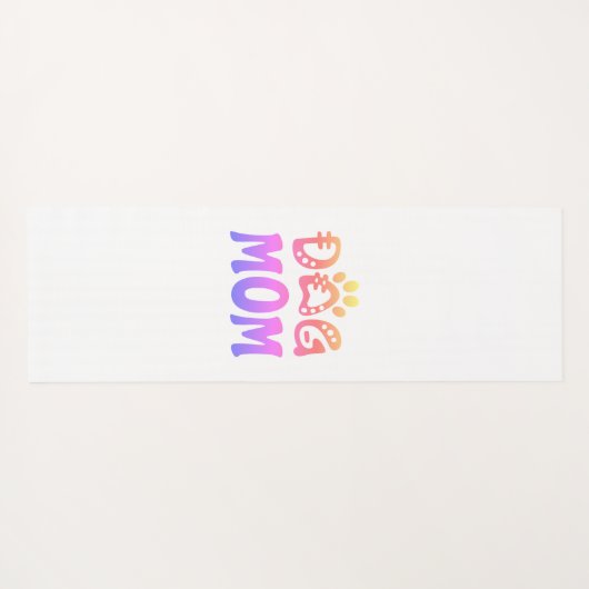 Mama Yogamatte (Rückseite (Horizontal))