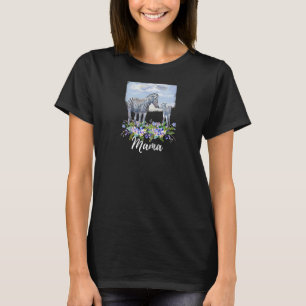 Mama Zebra Junge Mutter Niedlich Mama Mama für Müt T-Shirt