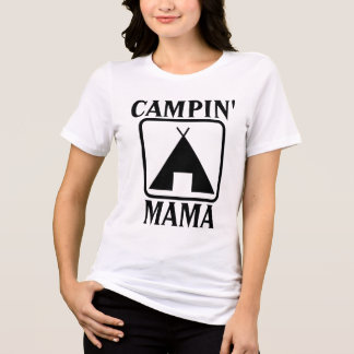 MAMA ZELT CAMPING T-Shirt Tri-Blend Shirt