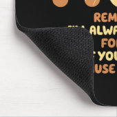 Mama Zitat denken Sie daran, dass ich immer für Si Mousepad (Ecke)