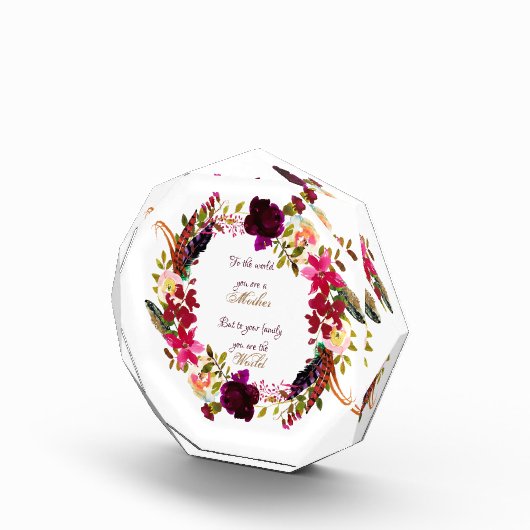 Mama Zitat Fotoblock (Rechts)