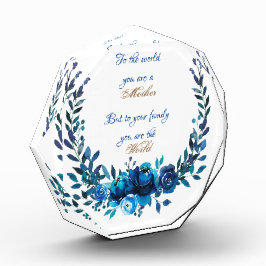 Mama Zitat Fotoblock