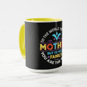 Mama Zitat Tasse (Vorderseite Links)