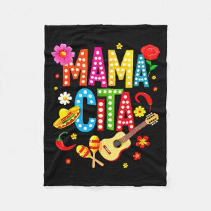 Mama zitiert fünf ter Mai Fleecedecke