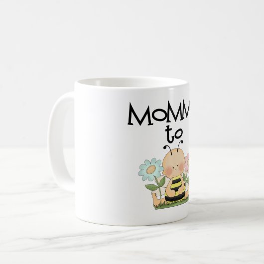 MAMA ZU BE/Bee Kaffeetasse (Vorderseite Links)