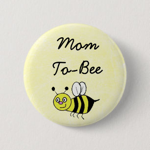 Mama-zu-Bee-Baby-Dusche MOMY-Button Button