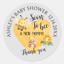 Mama-zu-Bee Honey Bear Baby Dusche