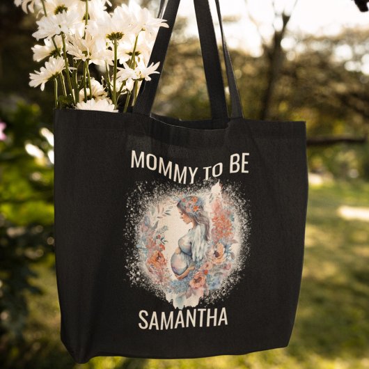 Mama zu Blumenwasser Muttertag Tasche
