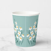 Mama zu duschen Blütenbaby dusche neues Baby Pappbecher (Rechts)