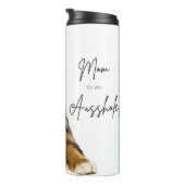 Mama zu einem Ausshole Tumbler Thermosbecher (Nach rechts gedreht)
