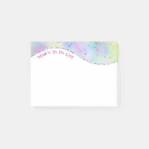 Mama zu erledigen Liste, unberechenbare Wave & Sil Post-it Klebezettel