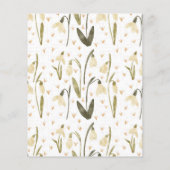 Mama zu florierender Babydusche neues Kinderspiel Flyer (Hinten)