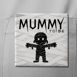 Mama zu Halloween Baby Showmutter Button