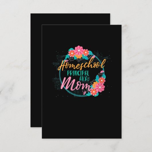 Mama zu Hause für Frauen Geschenk Funny Zuhause Sc Begleitkarte (Vorne/Hinten)