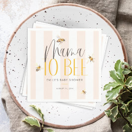 Mama zu Honey Gender Neutral Baby Shower Serviette