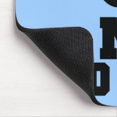 MAMA zu sein - Schwarzer Text Mousepad (Ecke)