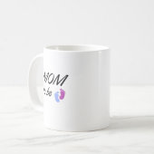 Mama-zu-Zukunft-Footprint-Tasse Kaffeetasse (Vorderseite Links)
