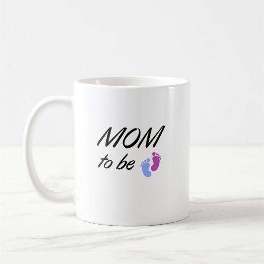 Mama-zu-Zukunft-Footprint-Tasse Kaffeetasse (Links)