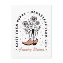 Mama züchtet sie auf dem Bauernhof