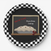 Mama Zuhause Cooking Paper Plate Pappteller (Vorderseite)