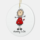 Mama, zum Andenken-Verzierung zu sein Keramikornament (Links)