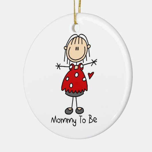 Mama, zum Andenken-Verzierung zu sein Keramikornament (Links)