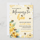 Mama zum Baby-Dusche Party Einladung (Vorderseite)