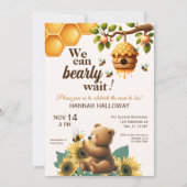 Mama zum Bedienen einer Baby-Dusche Einladung (Vorderseite)