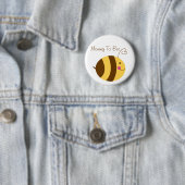 Mama zum Bienen-Babyparty-Knopf Button (Beispiel)
