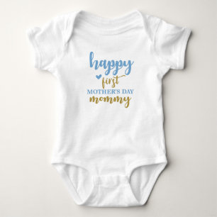 Mama zum ersten Muttertag Baby Strampler