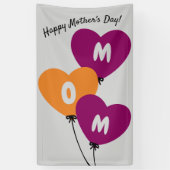 Mama zum Geburtstag Banner (Vertikal)