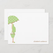 Mama zum Kinderduschen Danke an die Karten (Vorne/Hinten)