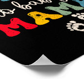 Mama zum Kindermüttertag Poster (Ecke)