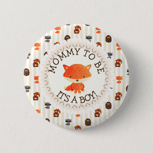 Mama, zum Knopf-Waldthema zu sein Button