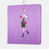 Mama, zum kundenspezifisches personalisiertes keramikornament (Links)