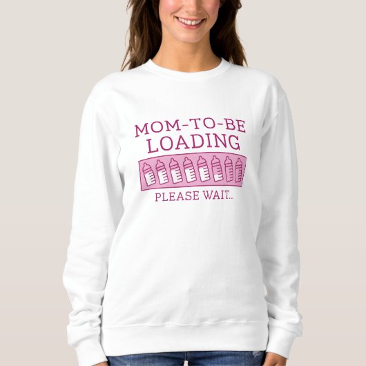 Mama zum Laden Sweatshirt (Vorderseite)