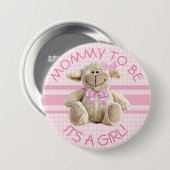 Mama zum Lamb-Baby-Duschknopf Button (Vorne & Hinten)
