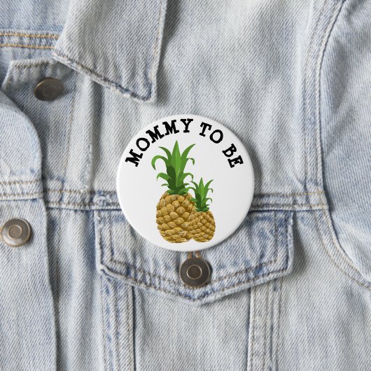 Mama, zum lustiger Mutter u. Baby zu sein Button (Beispiel)