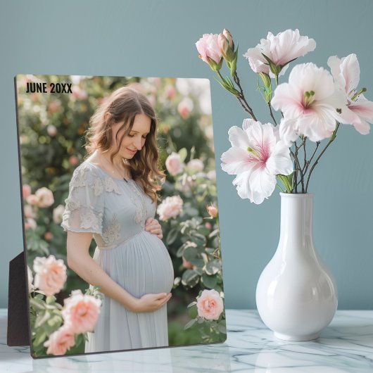 Mama zum Muttertag Fotoplatte