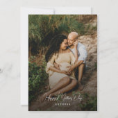 Mama zum Muttertagskarte Karte (Rückseite)