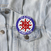 Mama zum zu sein, SeeBabypartyknopf Button (Beispiel)