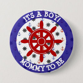 Mama zum zu sein, SeeBabypartyknopf Button