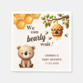 Mama zur Bee Baby Dusche Serviette (Vorderseite)